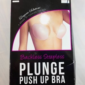 ‼️SOLD‼️NIB Women’s Push-up Plunge Adhesive Bra